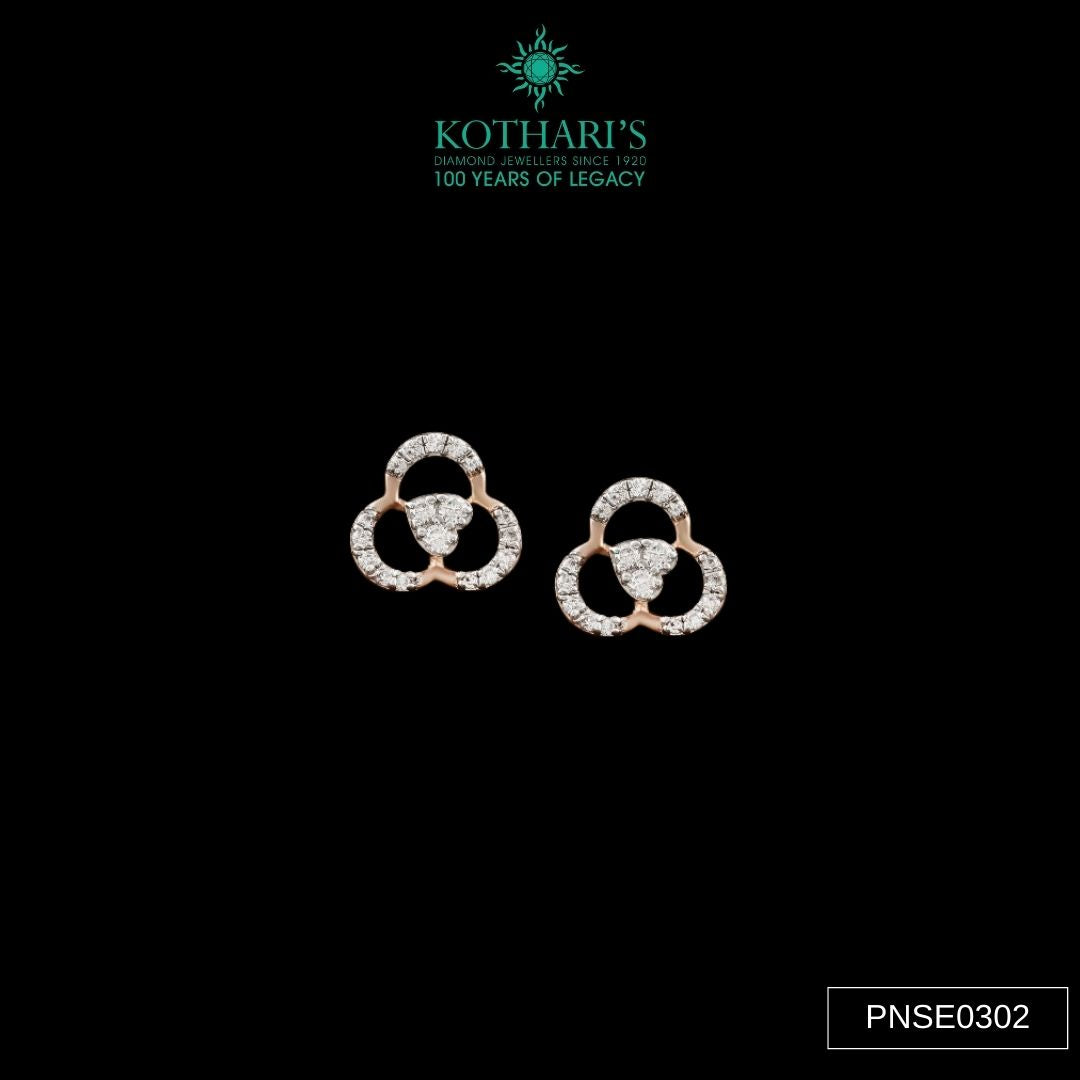 Diamond Necklace Set in 14KT Yellow Gold