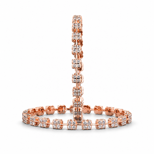 Sleek Everyday Diamond Pair Bangles