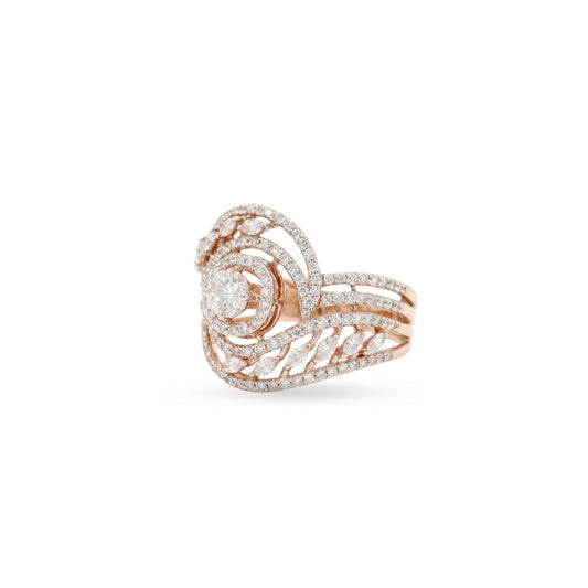 CELESTIAL ORBIT DIAMOND COCKTAIL RING