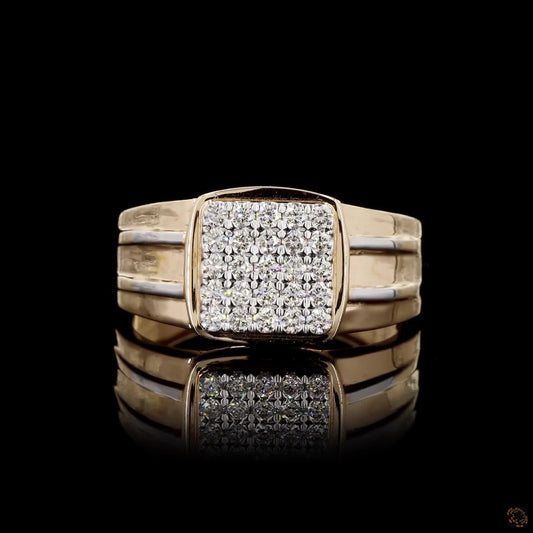 Diamond Ring in 18KT Yellow Gold