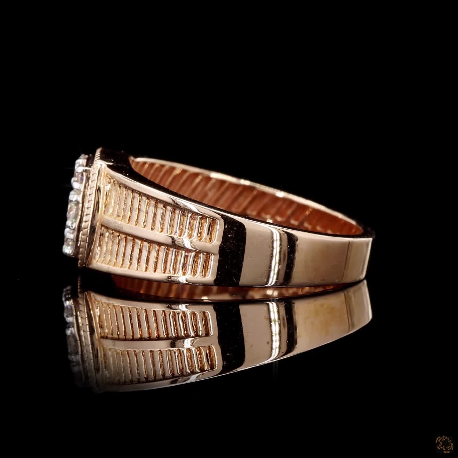Diamond Ring in 18KT Yellow Gold