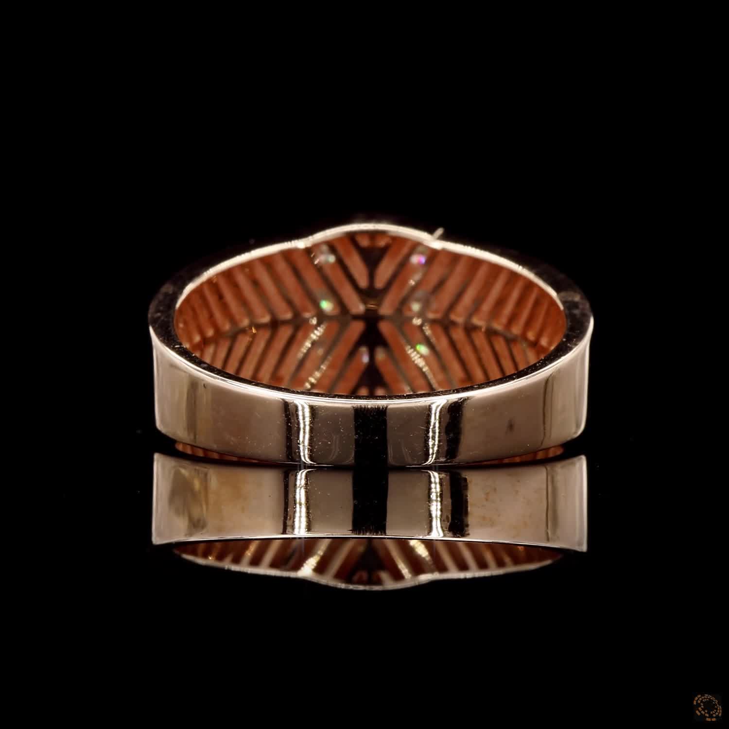 Diamond Ring in 18KT Yellow Gold