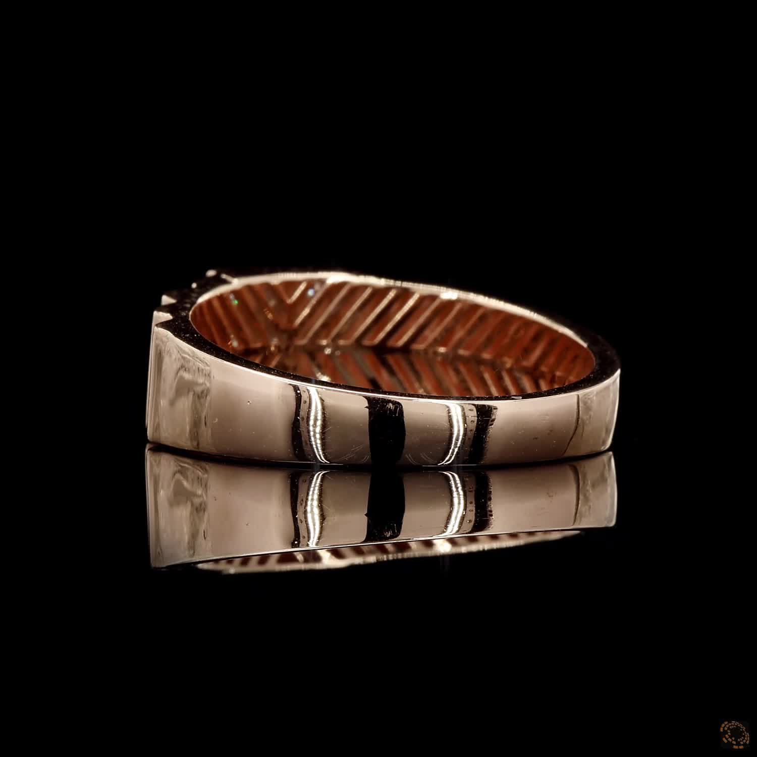Diamond Ring in 18KT Rose Gold