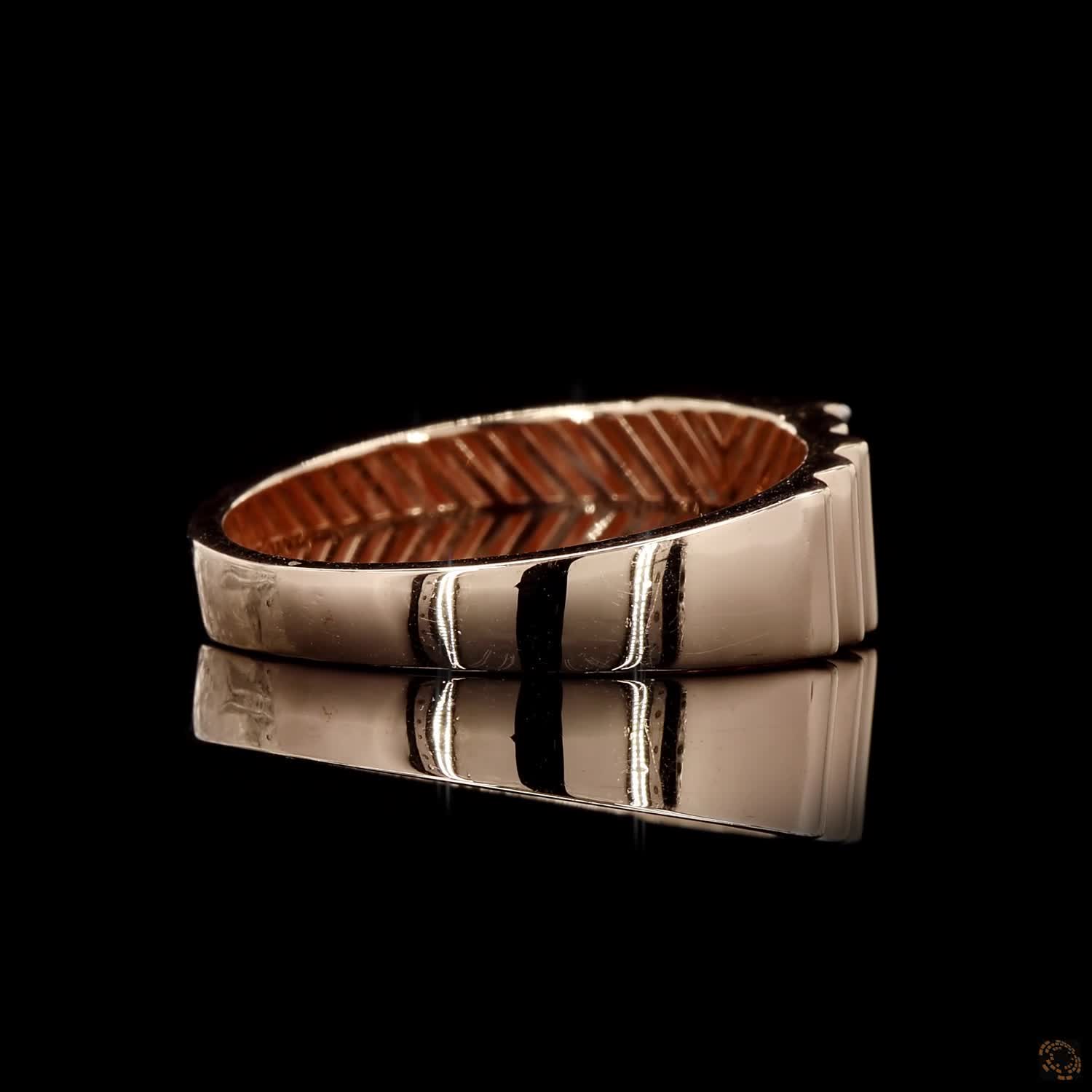 Diamond Ring in 18KT Rose Gold
