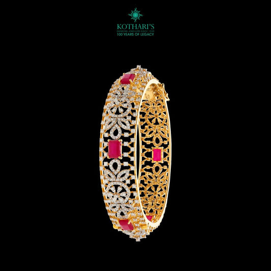 Ruby Diamond Bangles