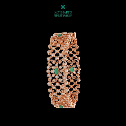 Emerald Diamond Bangles