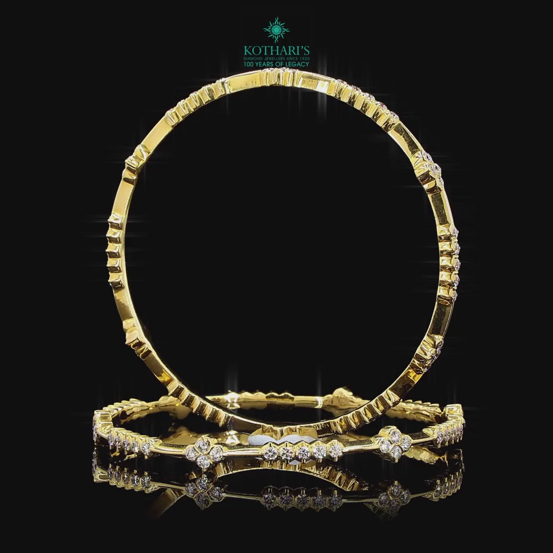 Diamond Bangles