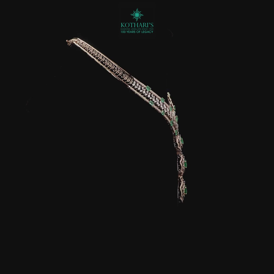 Emerald Diamond Necklace