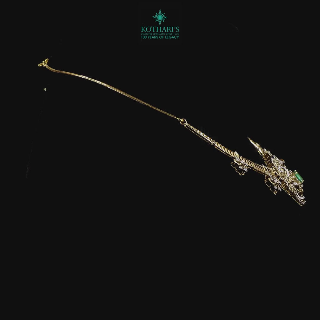 Emerald & Ruby Diamond Necklace