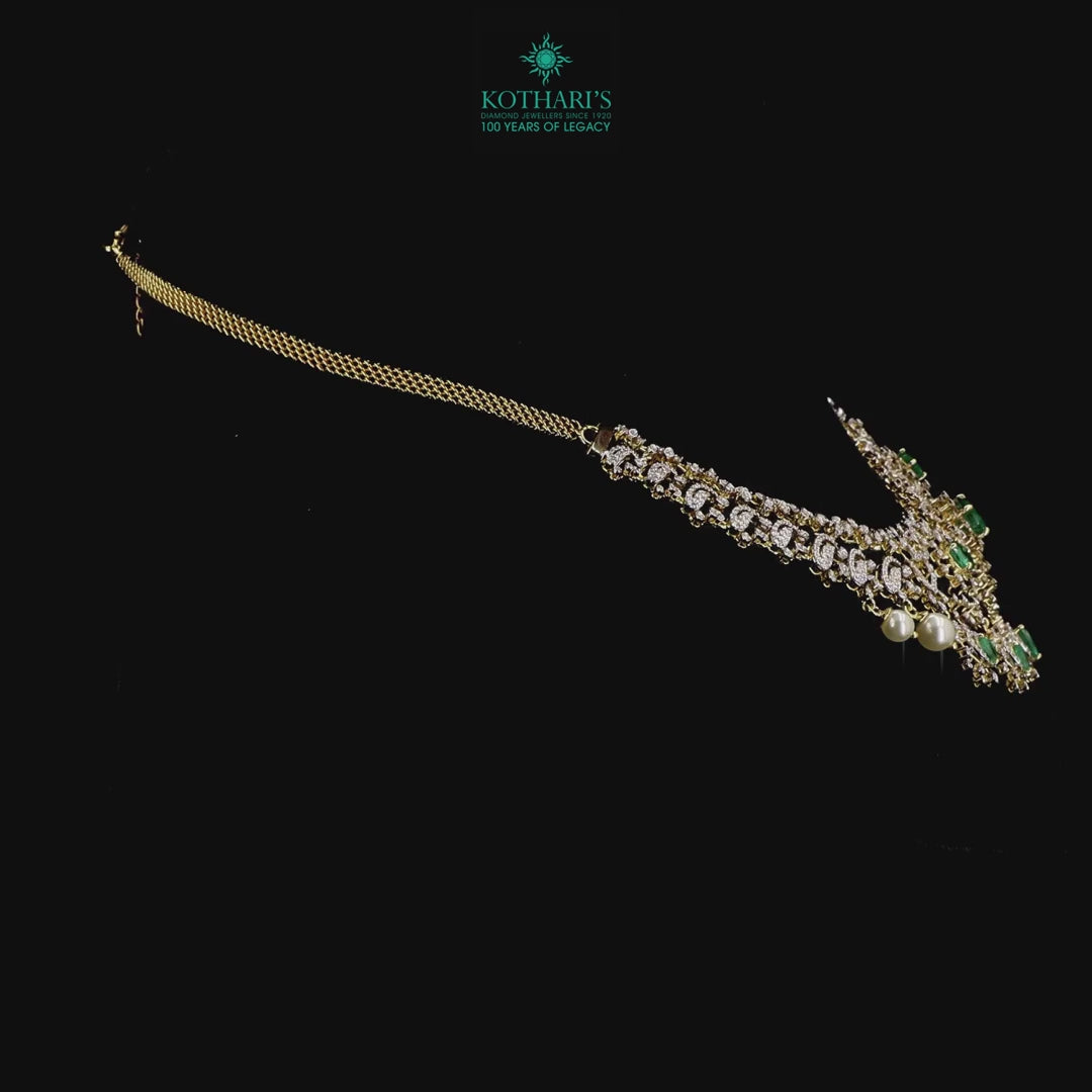 Emerald & Ruby Diamond Necklace