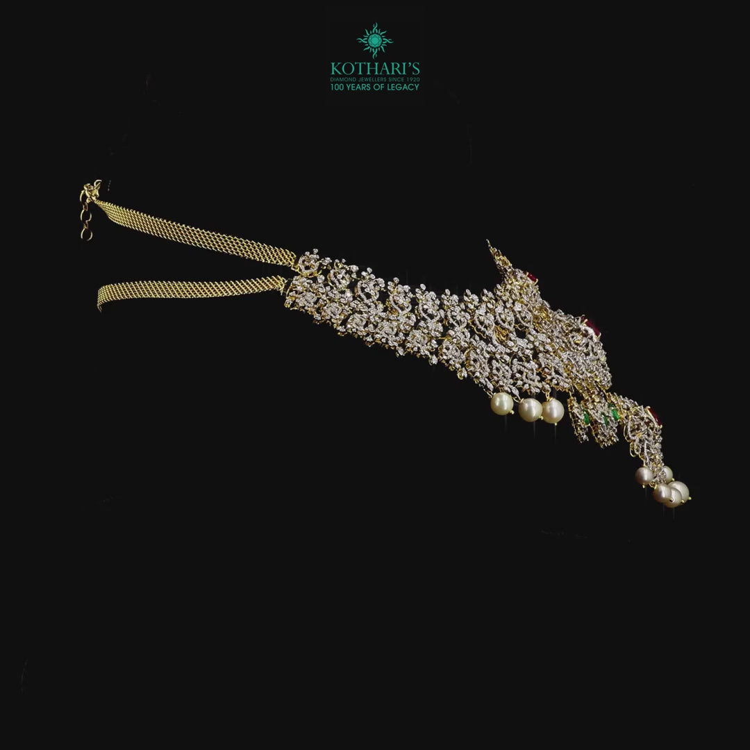 Emerald & Ruby Diamond Necklace