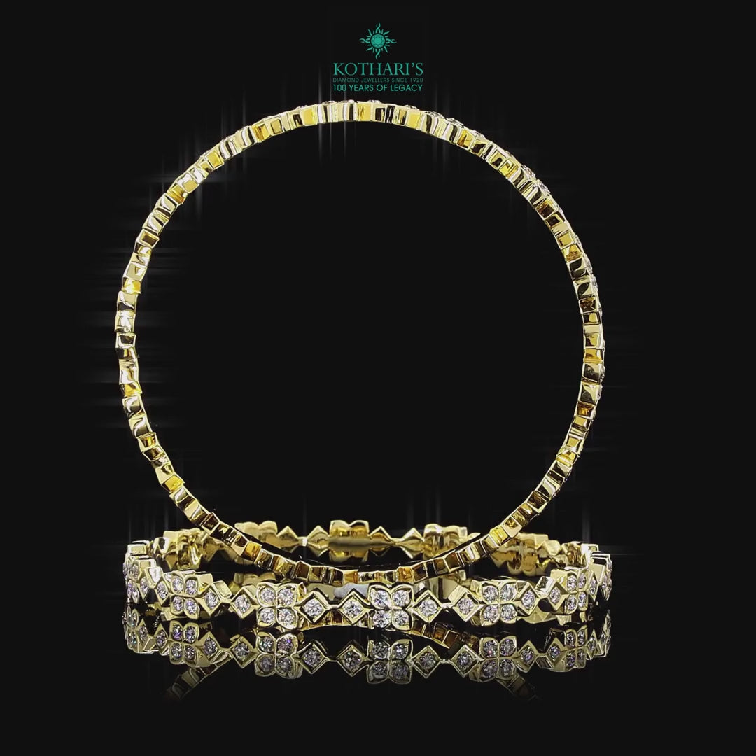 Diamond Bangles