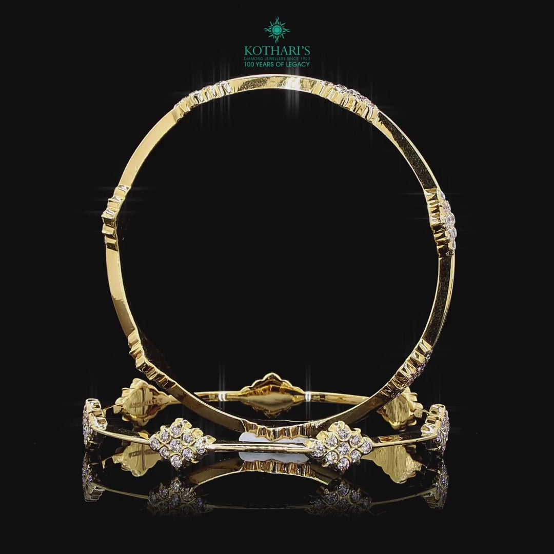 Diamond Bangles