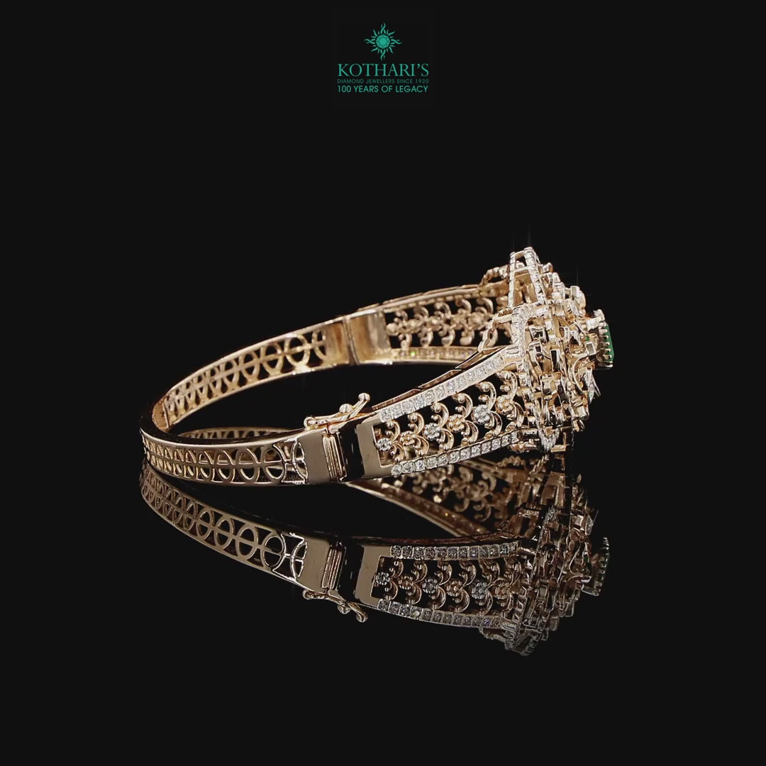 Emerald Diamond Bracelet