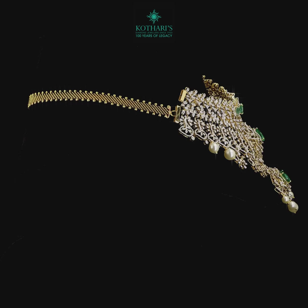 Emerald & Ruby Diamond Necklace