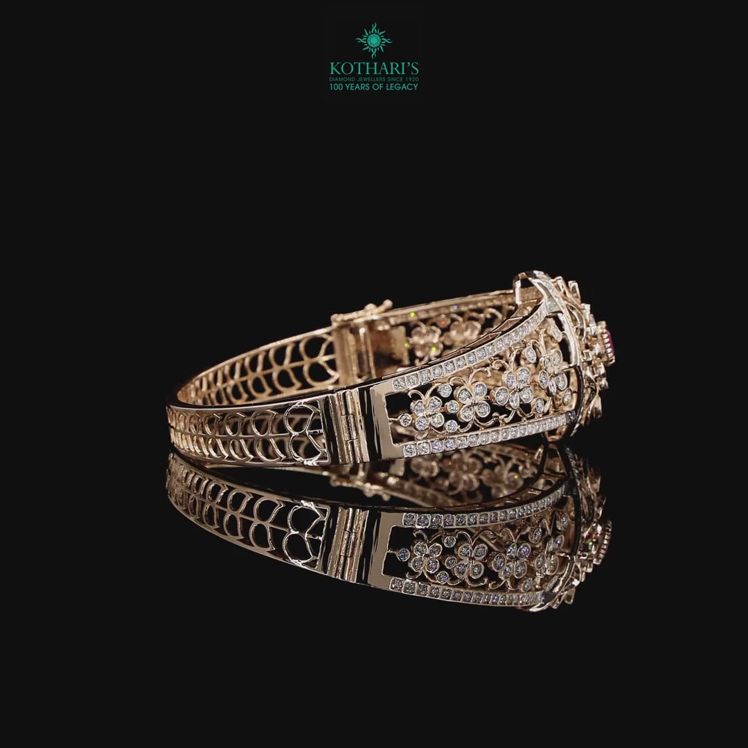 Ruby Diamond Bracelet
