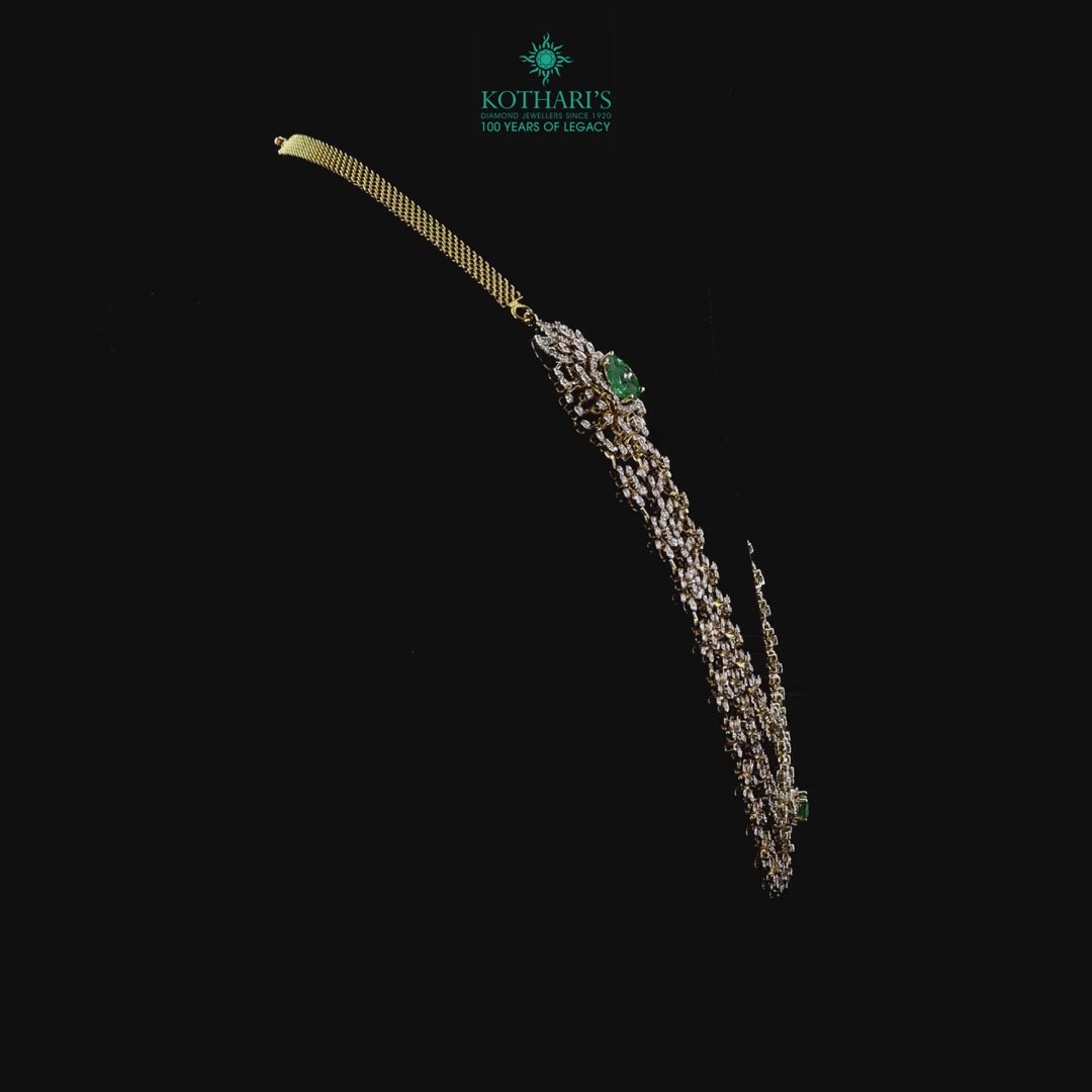 Emerald & Ruby Diamond Necklace