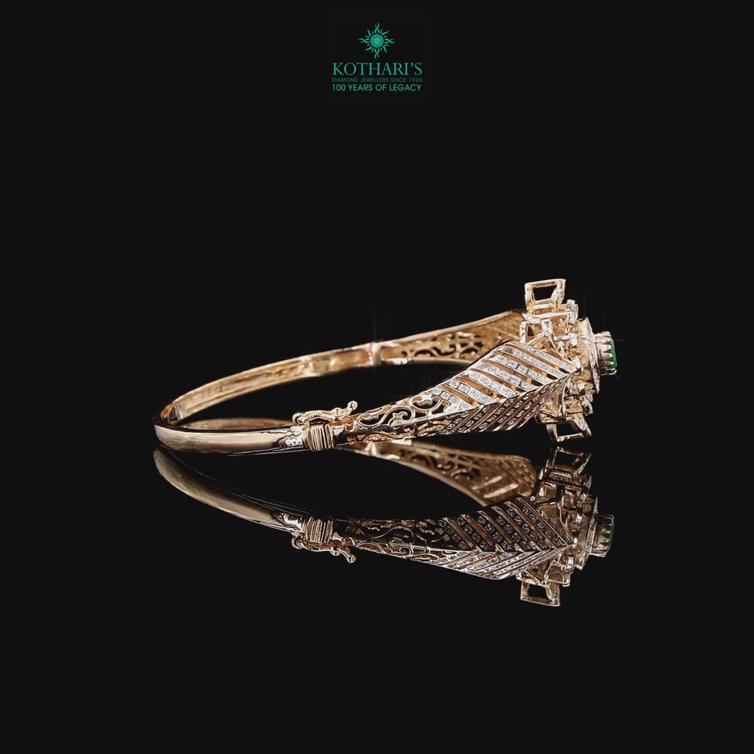 Emerald Diamond Bracelet