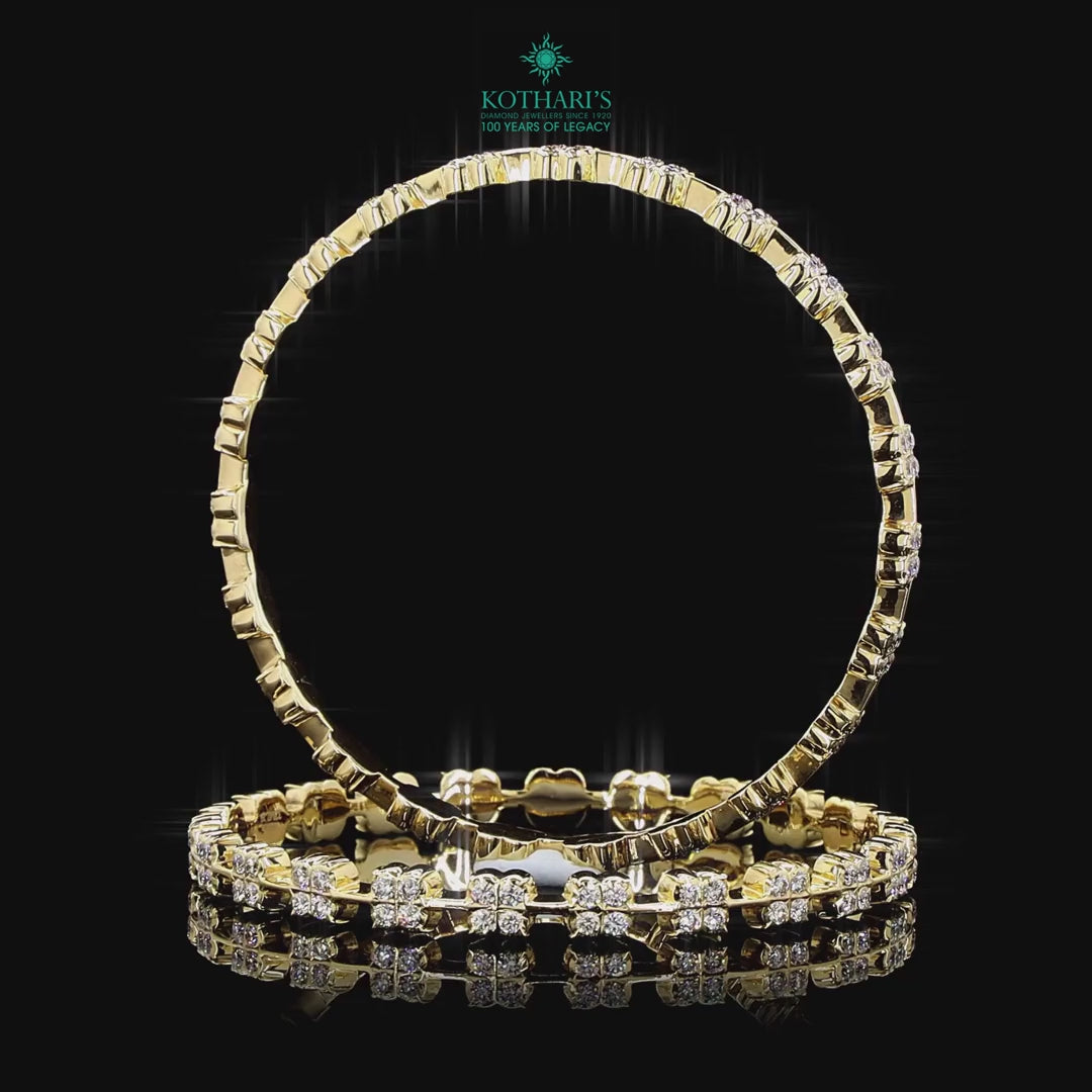 Diamond Bangles