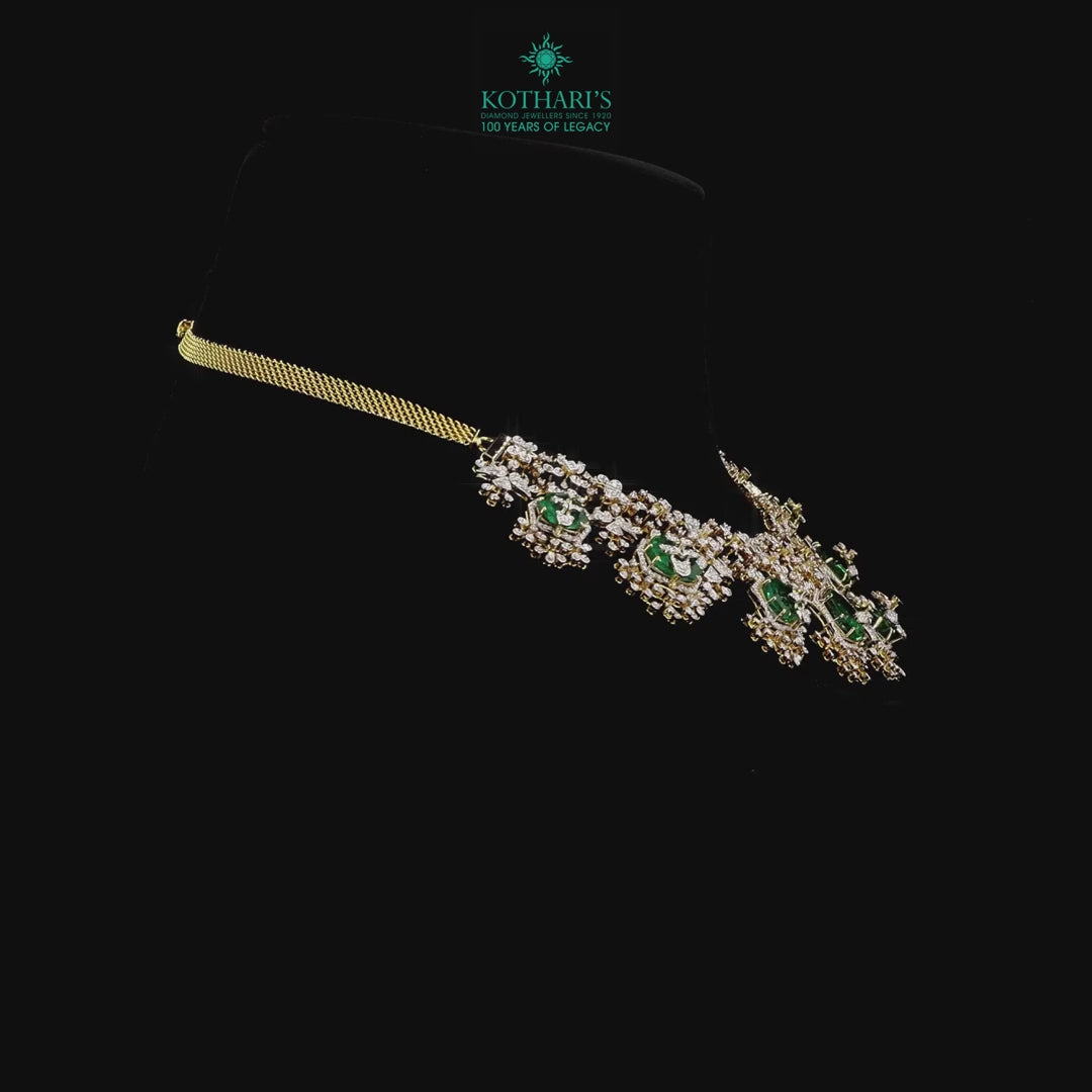 Emerald Diamond Necklace