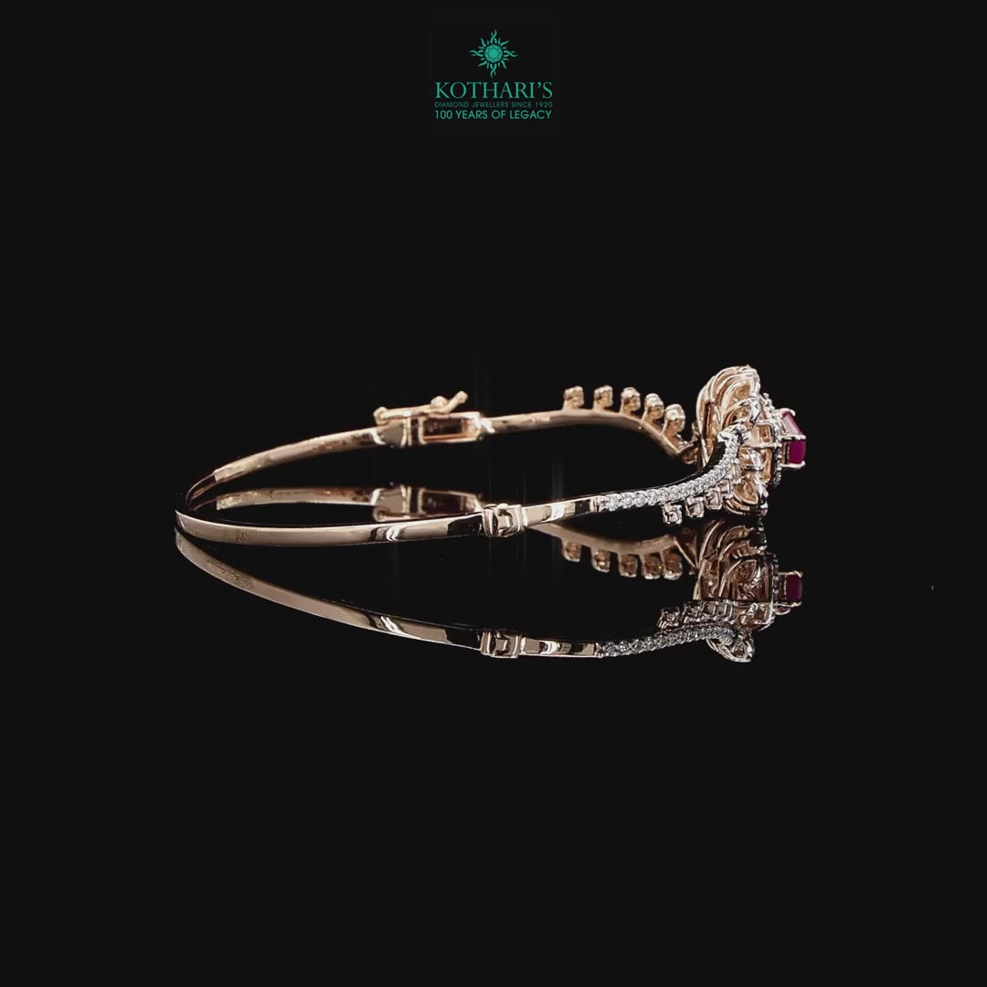 Ruby Diamond Bracelet