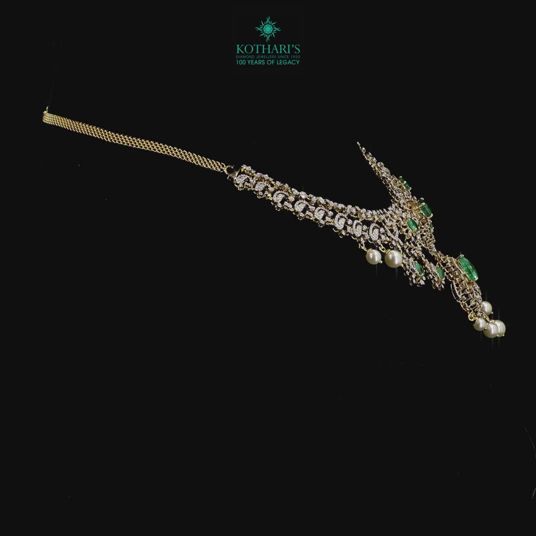Emerald & Ruby Diamond Necklace