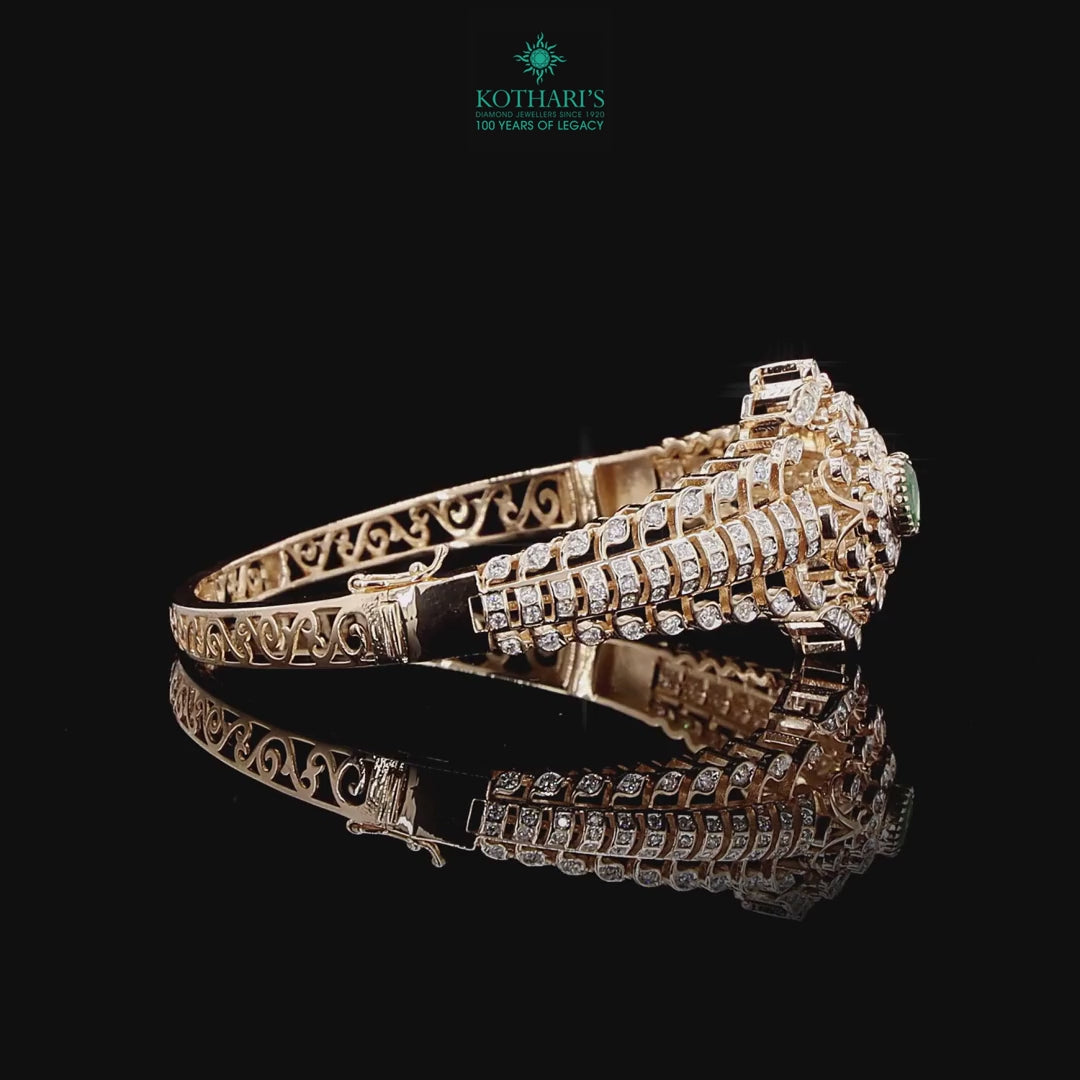 Emerald Diamond Bracelet