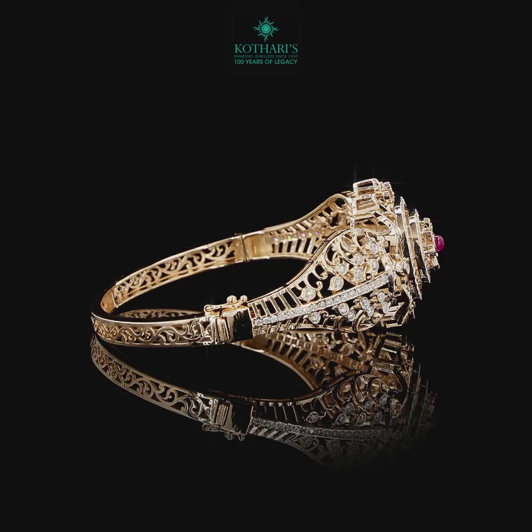 Ruby Diamond Bracelet