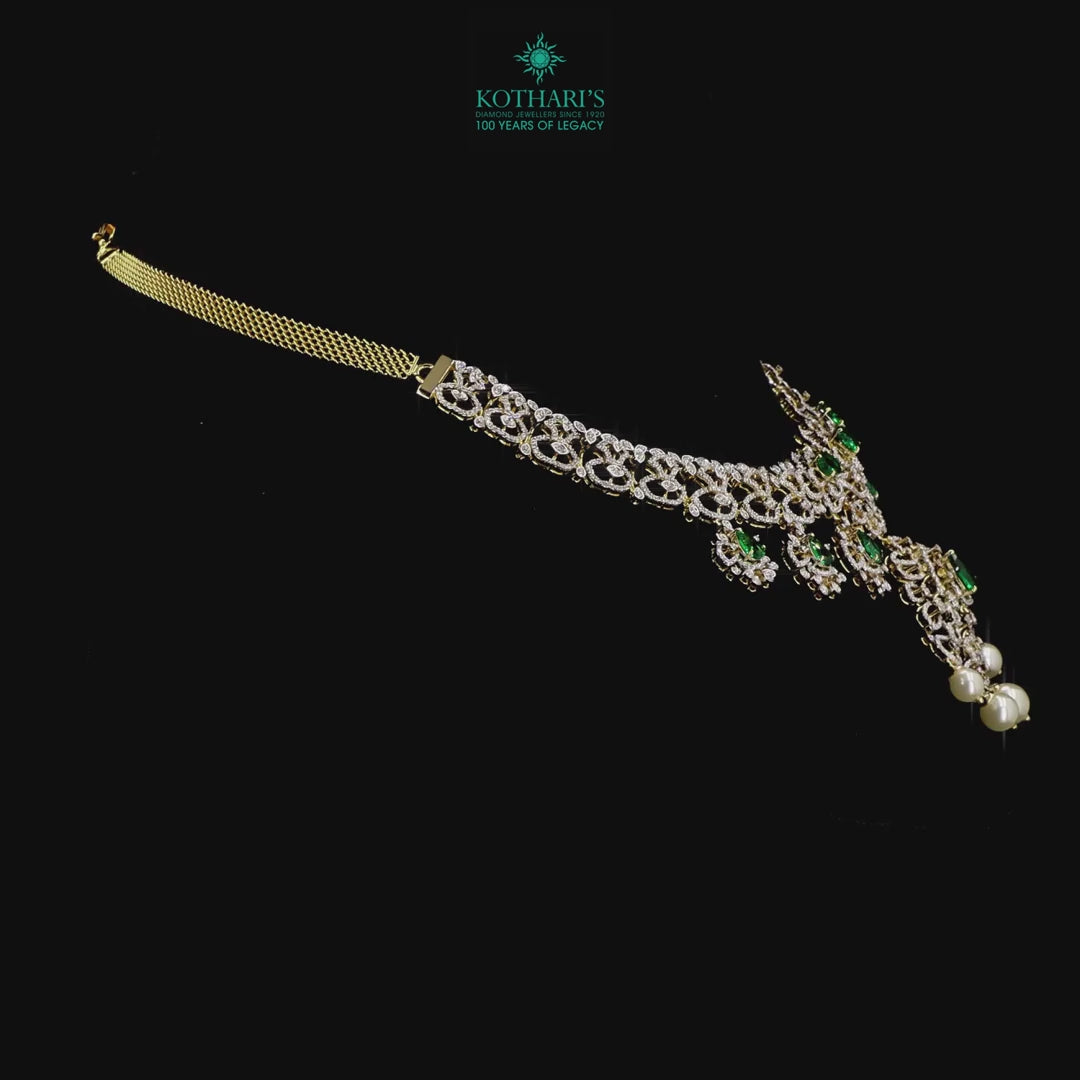 Emerald & Ruby Diamond Necklace