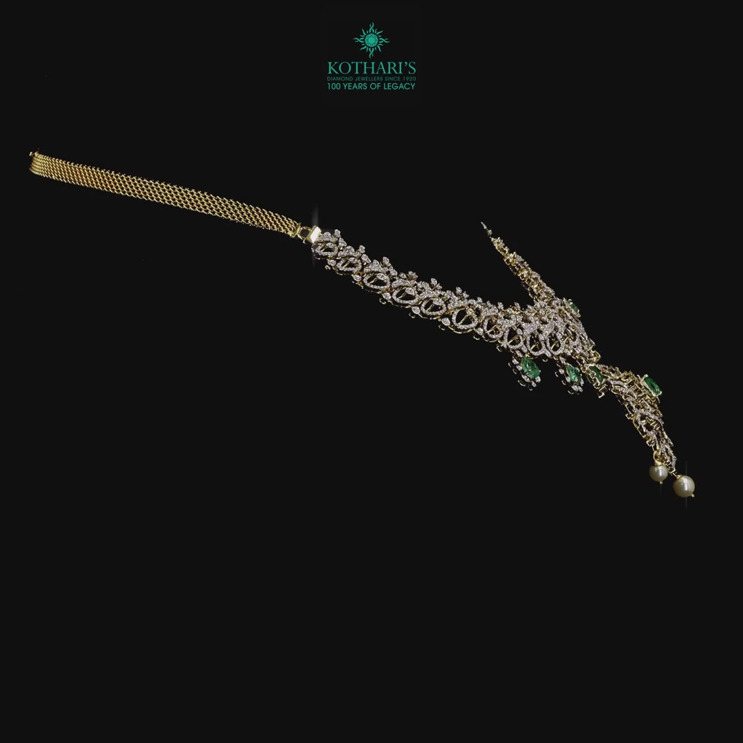Emerald & Ruby Diamond Necklace