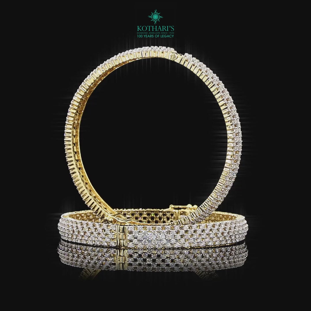 Diamond Bangles
